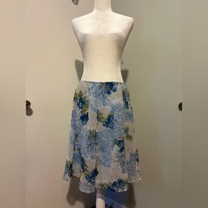 Hearts of Palm Woman’s Floral Skirt, Size 12